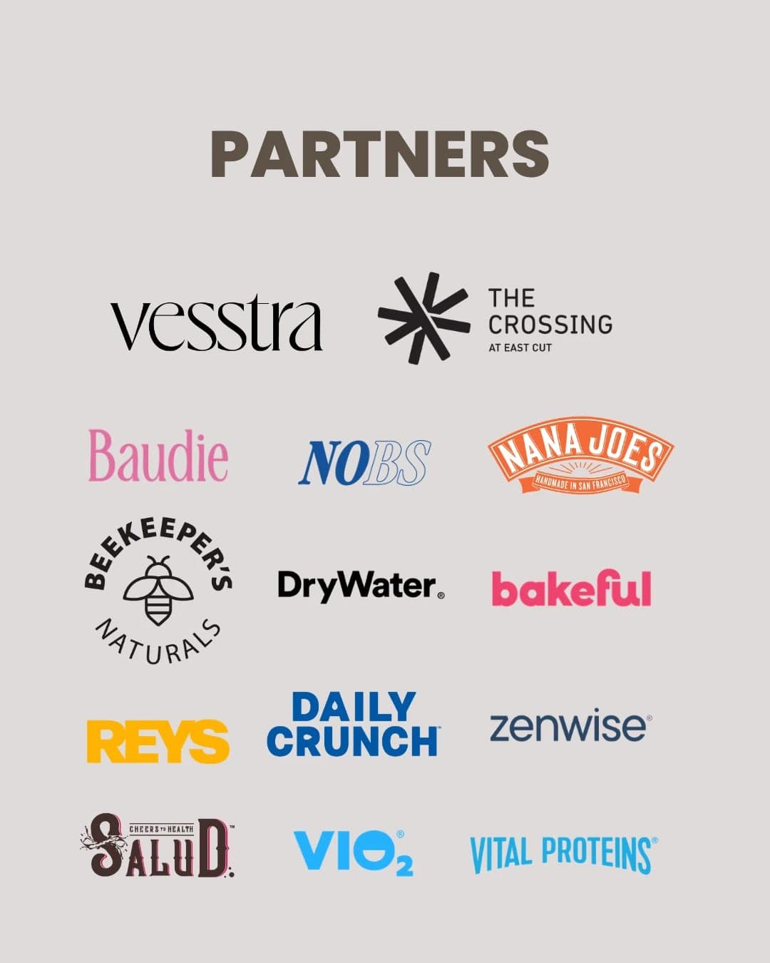 Logos of the partners of Sunday No. 01
